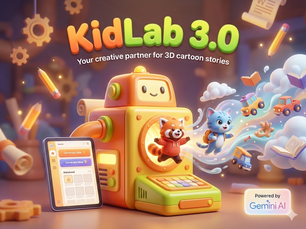 KidLab 3.0 - AI for kids education